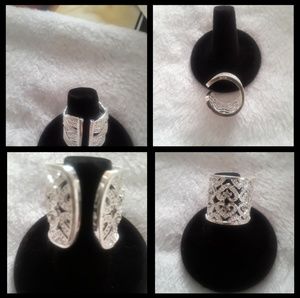 Sterling Silver Thumb Ring adjustable